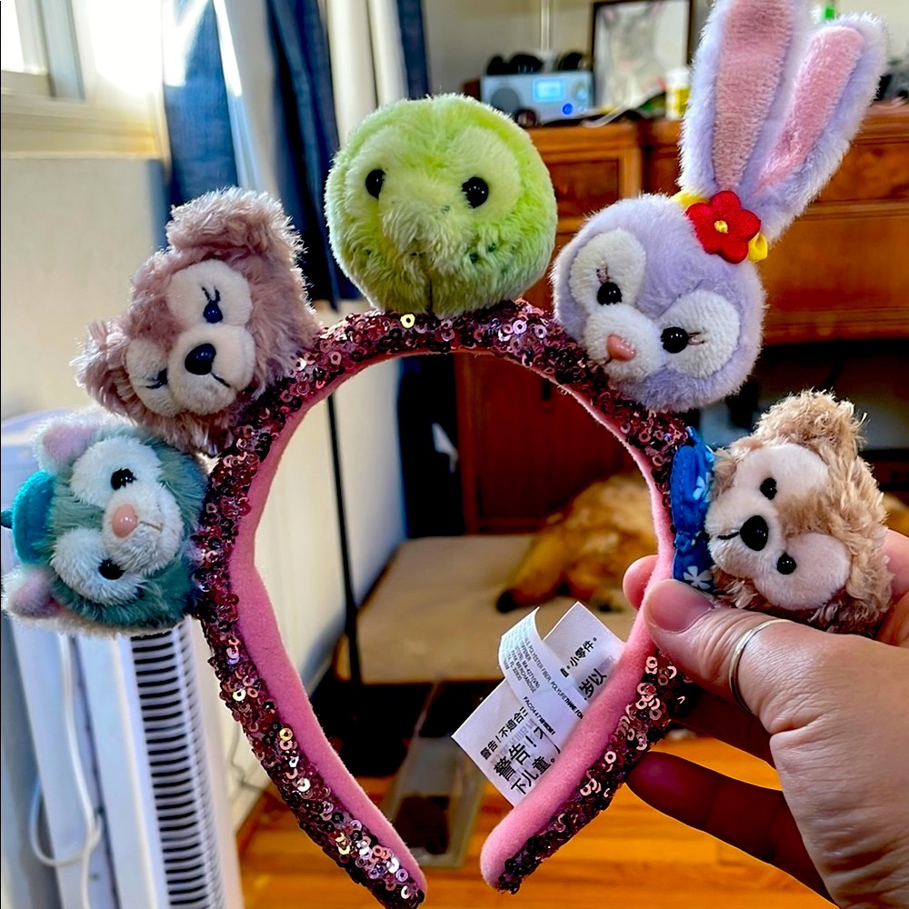 Plush Animal Sequin Headband for Kids